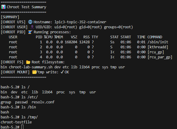 chroot-labt
