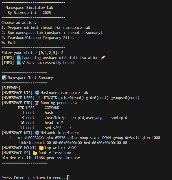 namespaces